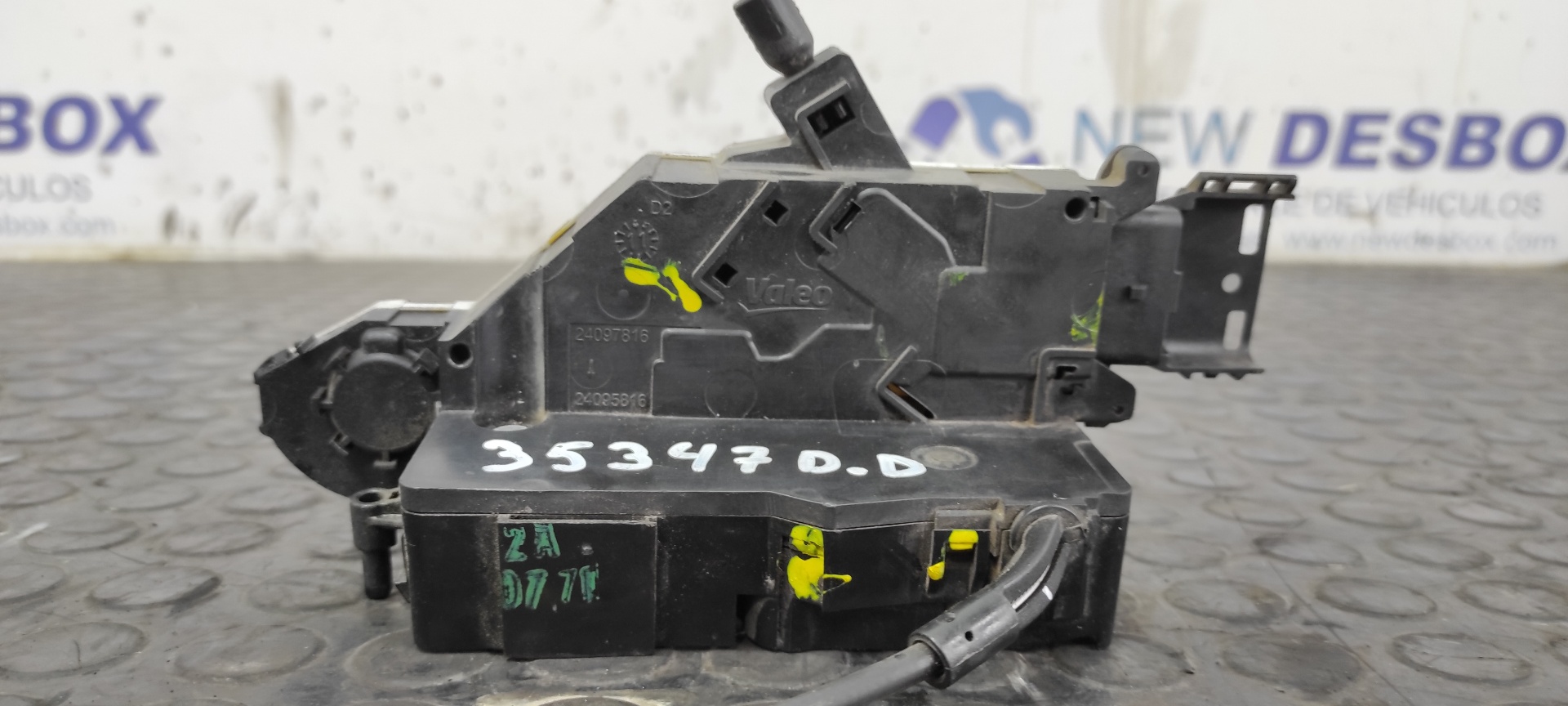 CERRADURA PUERTA DELANTERA DERECHA PEUGEOT 207