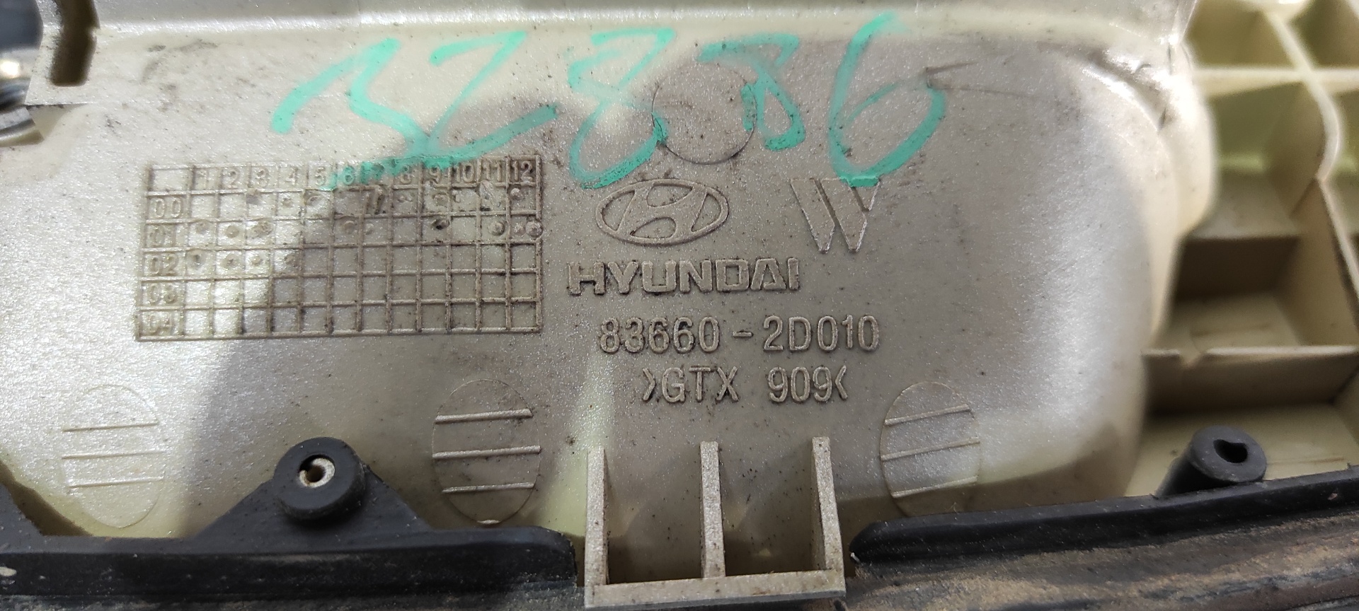 MANETA TRASERA DERECHA HYUNDAI ELANTRA (XD) - vista 3