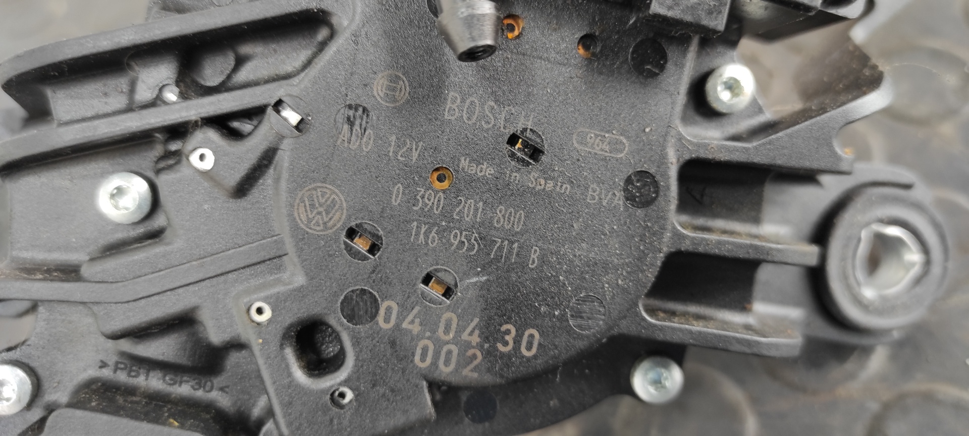 MOTOR LIMPIA TRASERO VOLKSWAGEN GOLF V BERLINA (1K1) - vista 7