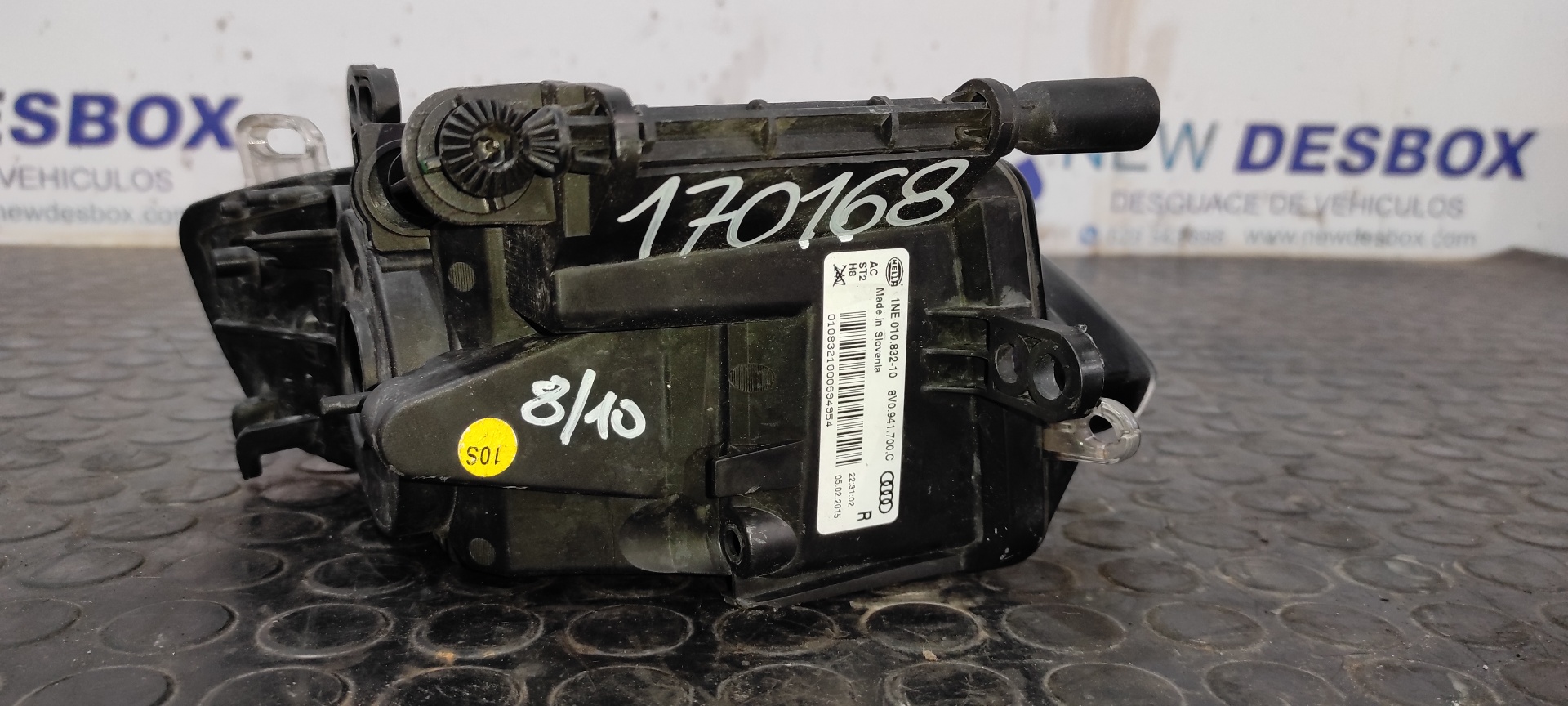 FARO ANTINIEBLA DERECHO AUDI A3 SPORTBACK (8VA) - vista 3