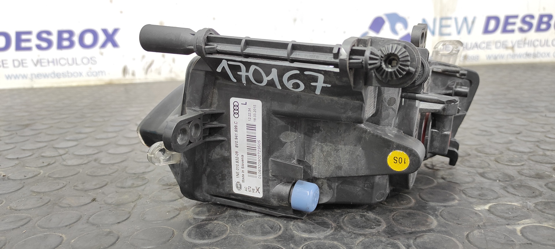 FARO ANTINIEBLA IZQUIERDO AUDI A3 SPORTBACK (8VA) - vista 4