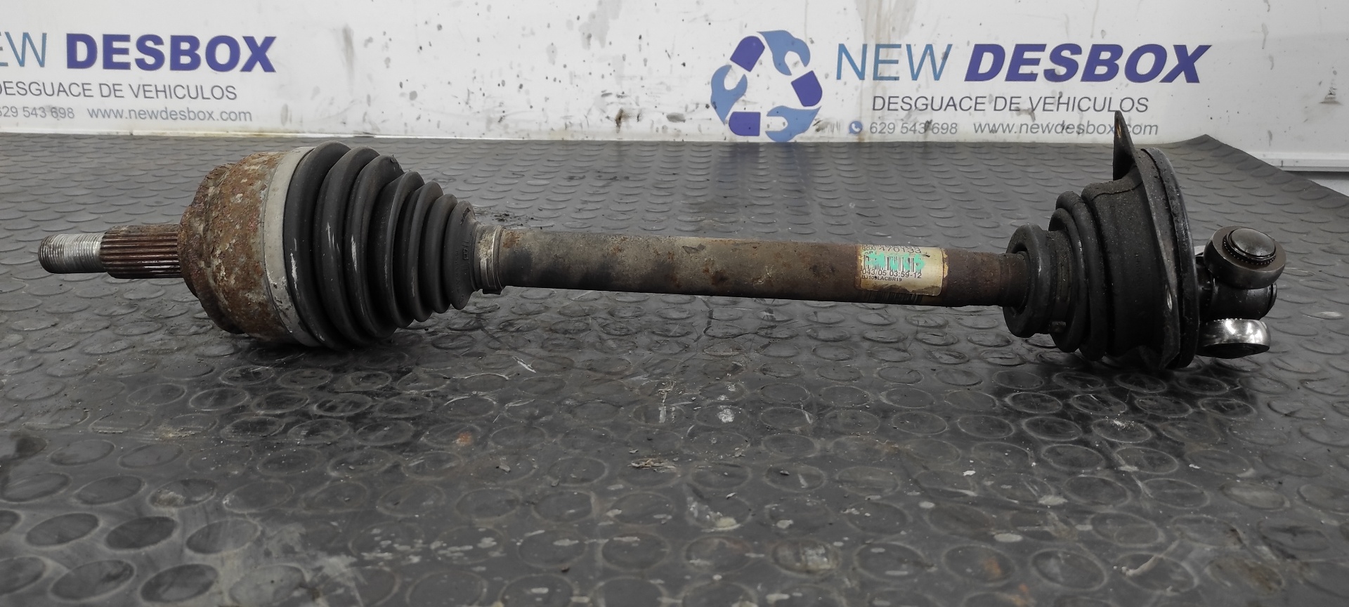 TRANSMISION DELANTERA IZQUIERDA RENAULT ESPACE IV (JK0)