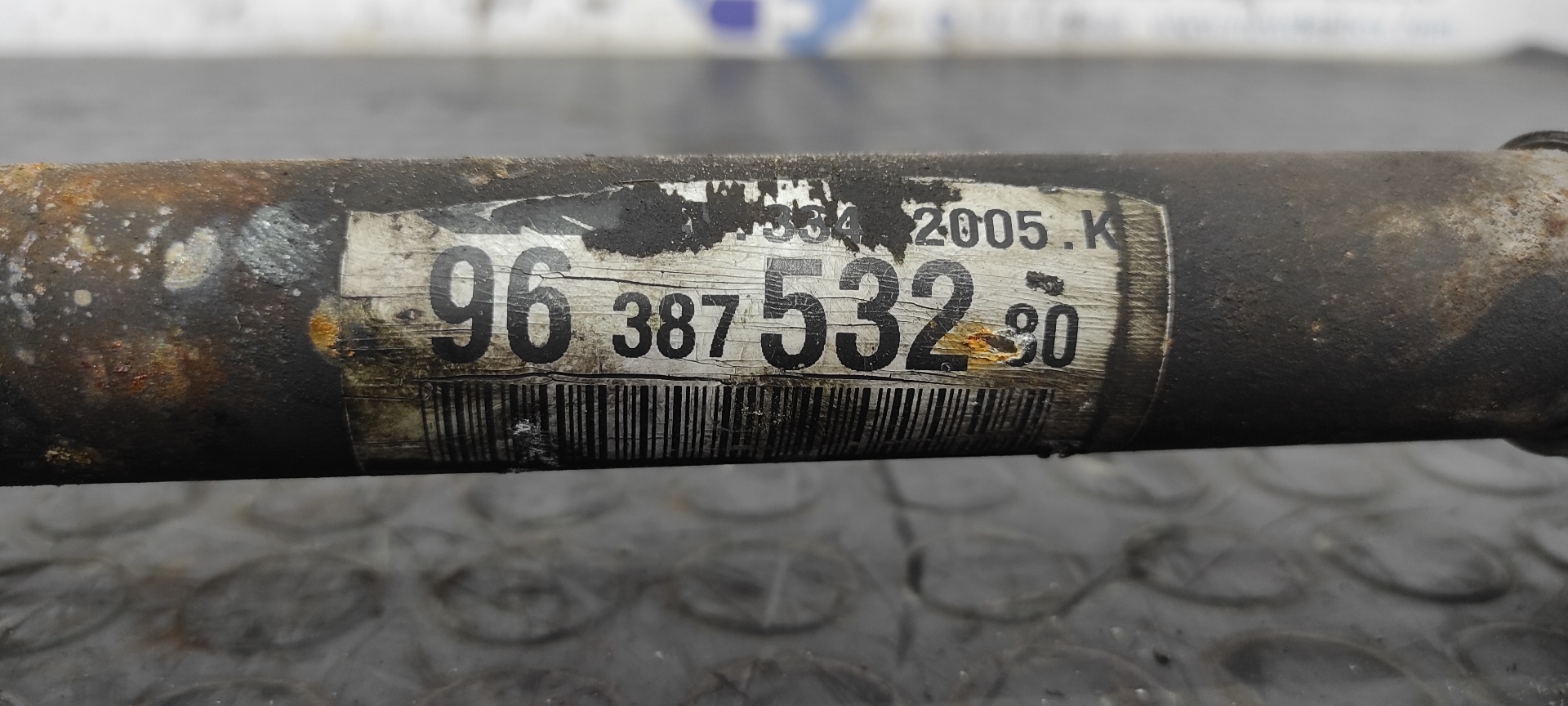 TRANSMISION DELANTERA IZQUIERDA PEUGEOT 206 BERLINA - vista 2