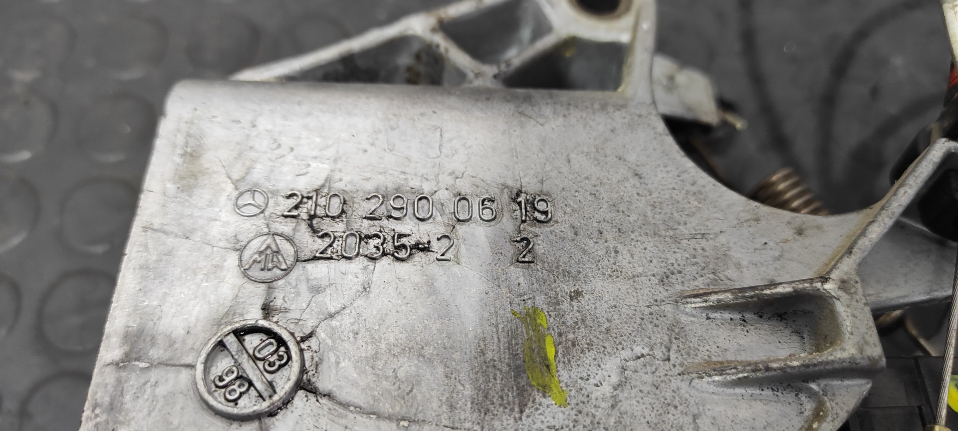 PEDAL FRENO MERCEDES-BENZ CLASE E (W210) BERLINA DIESEL - vista 6