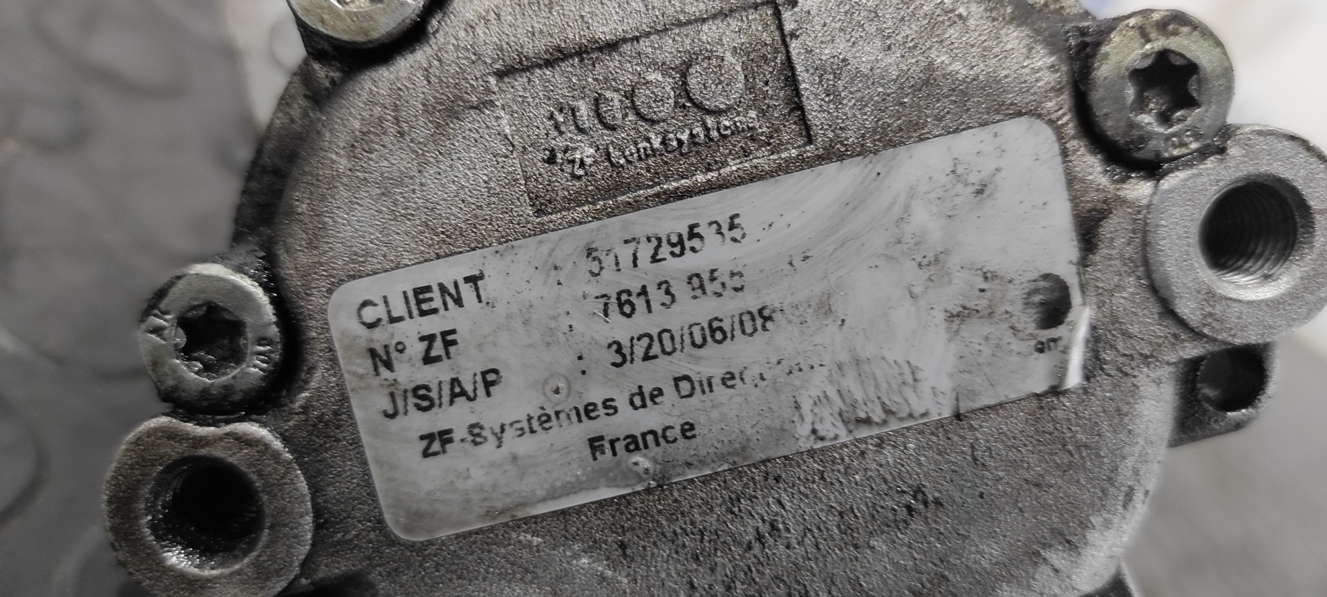 BOMBA DIRECCION FIAT DOBLO (119) - vista 3