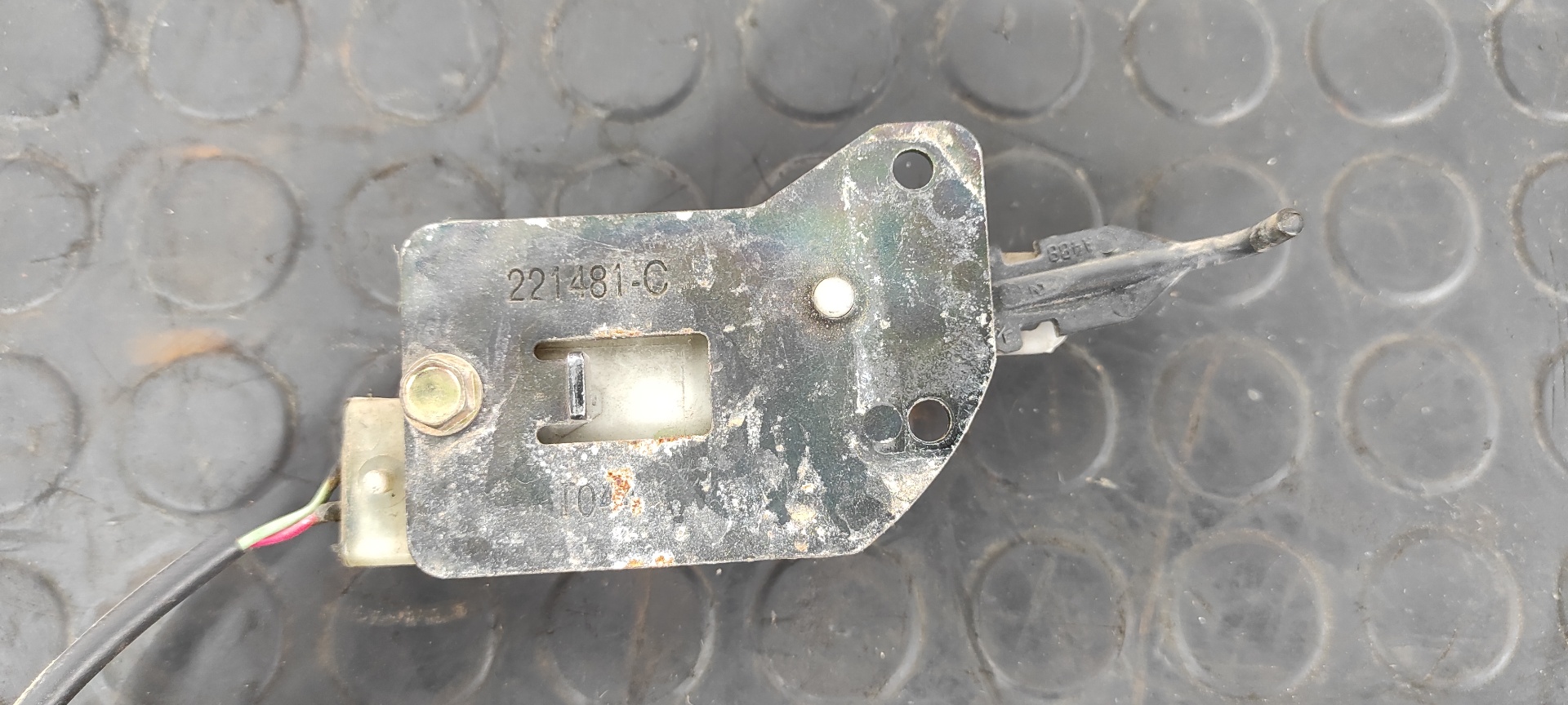 MOTOR CIERRE CENTRALIZADO DELANTERO DERECHO FIAT DOBLO (119) - vista 3