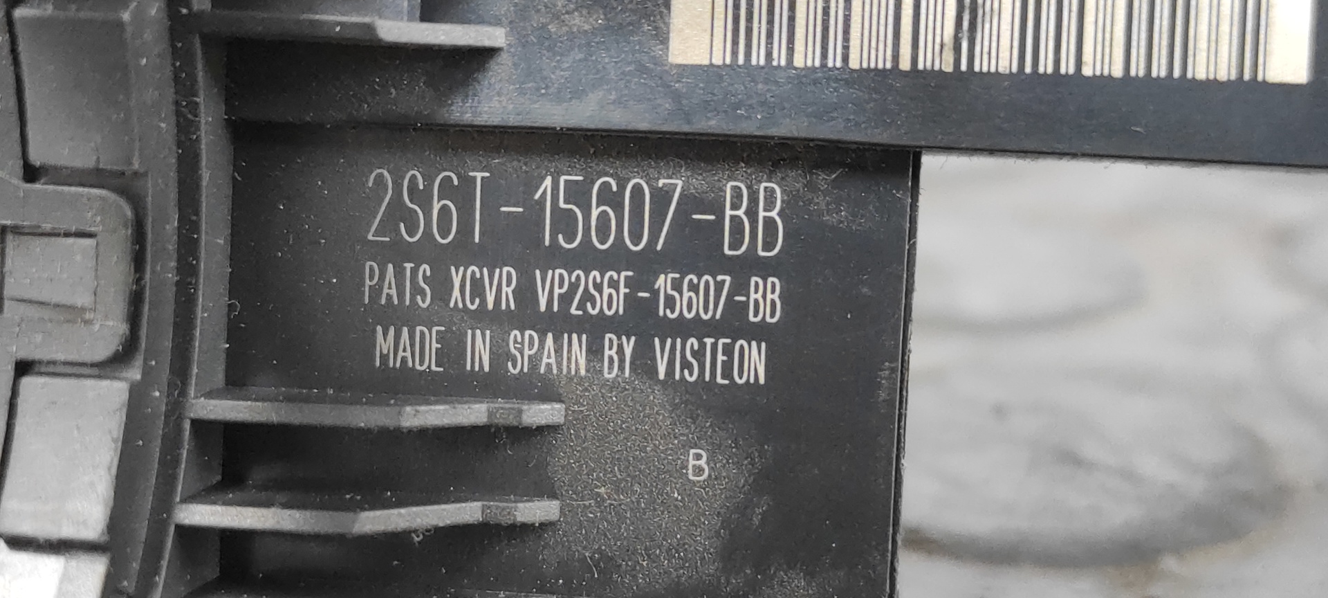 CONMUTADOR DE ARRANQUE FORD FUSION (CBK) - vista 10