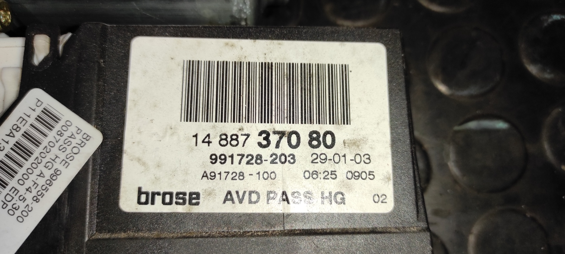 ELEVALUNAS DELANTERO DERECHO FIAT ULYSSE (179) - vista 5