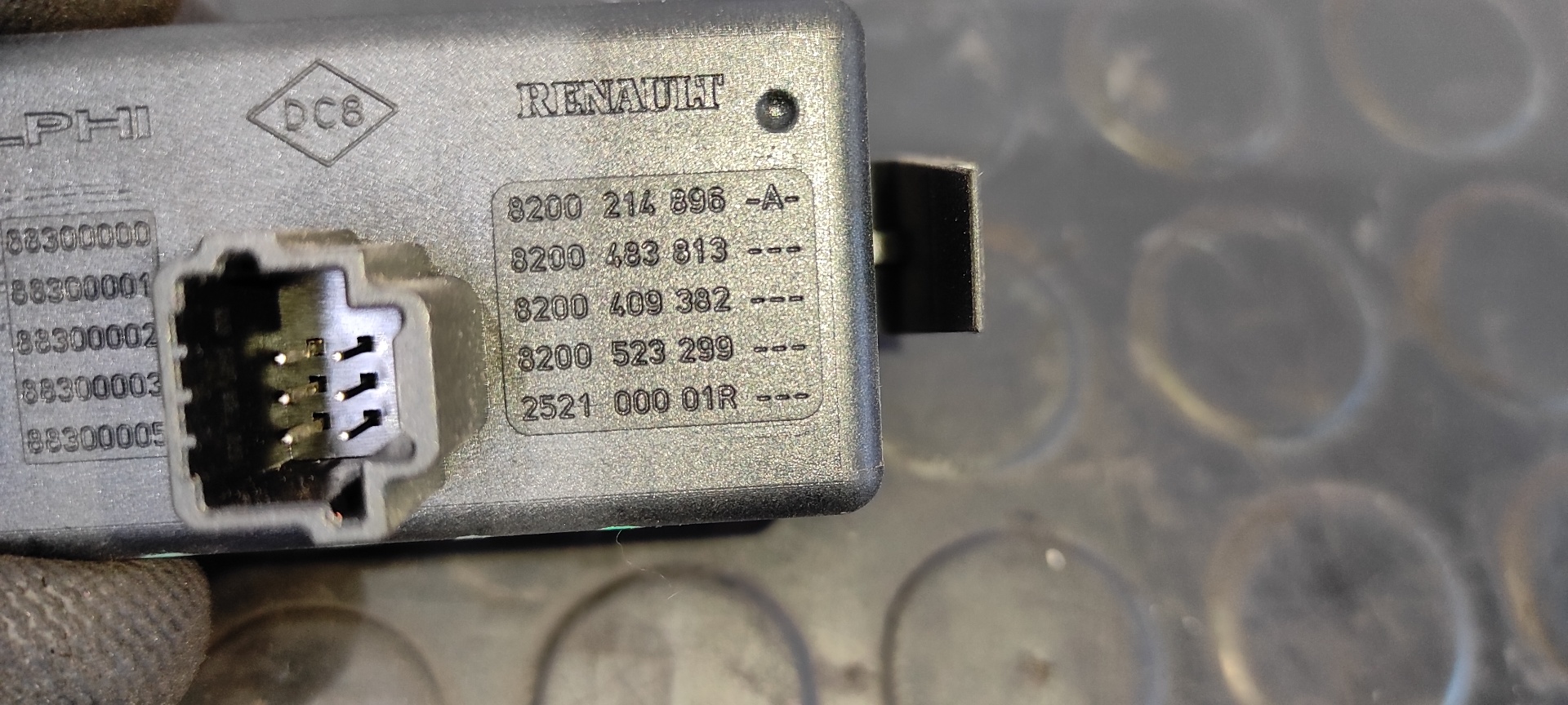 WARNING RENAULT TWINGO - vista 6