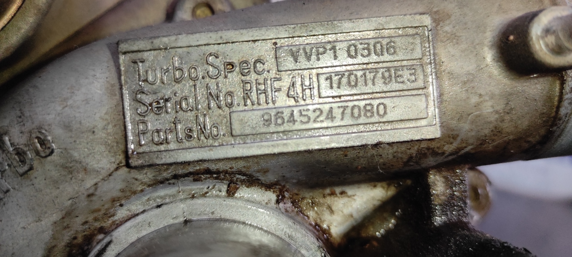 TURBOCOMPRESOR CITROEN XSARA PICASSO - vista 5