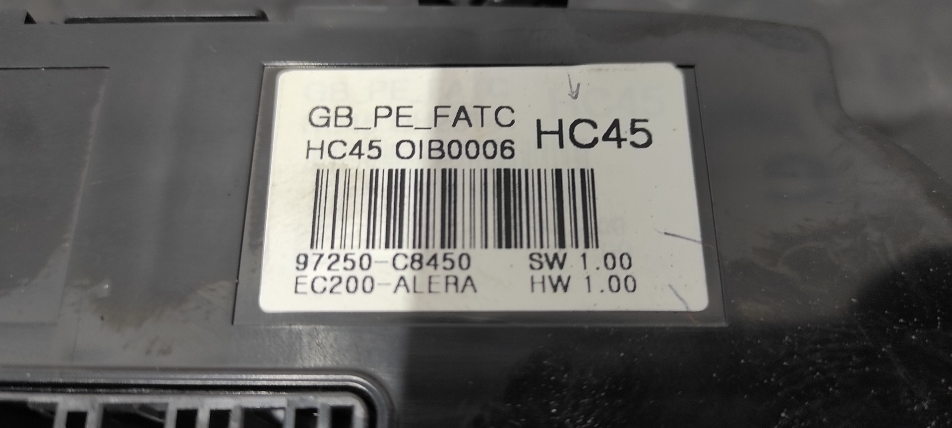 MANDO CLIMATIZADOR HYUNDAI I20 ACTIVE - vista 3