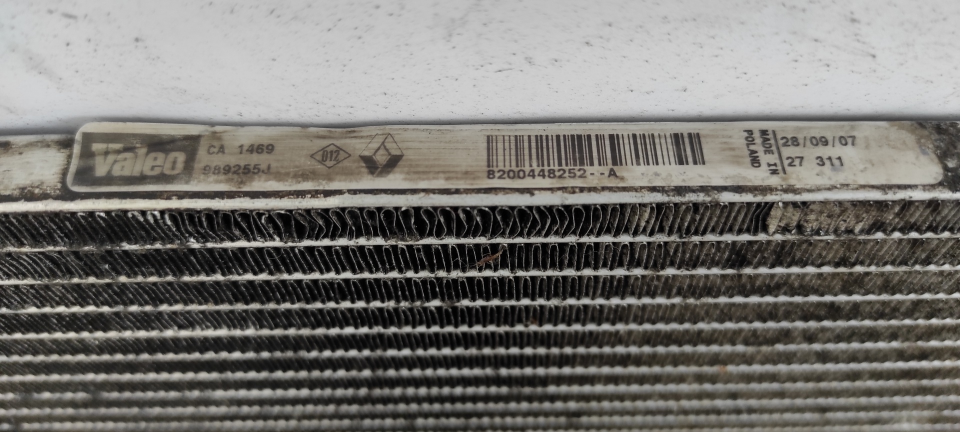 CONDENSADOR / RADIADOR  AIRE ACONDICIONADO RENAULT TWINGO - vista 3