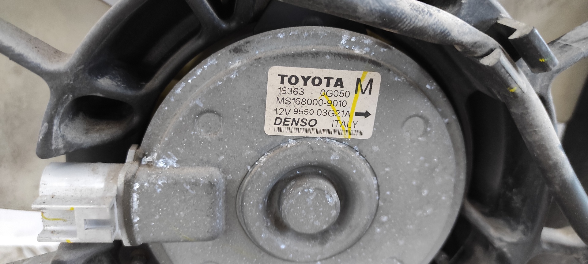 ELECTROVENTILADOR TOYOTA COROLLA VERSO (R1) - vista 8