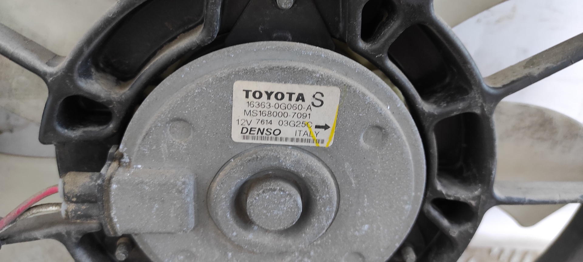 ELECTROVENTILADOR TOYOTA COROLLA VERSO (R1) - vista 6