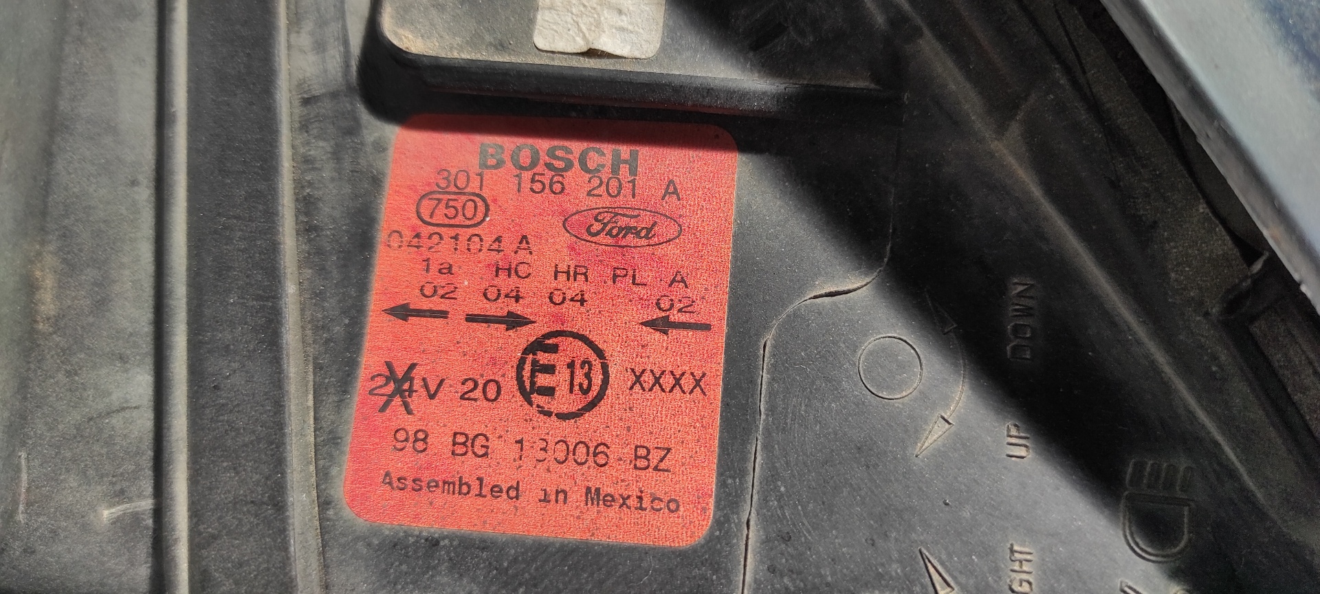 FARO IZQUIERDO FORD COUGAR (MC) - vista 4