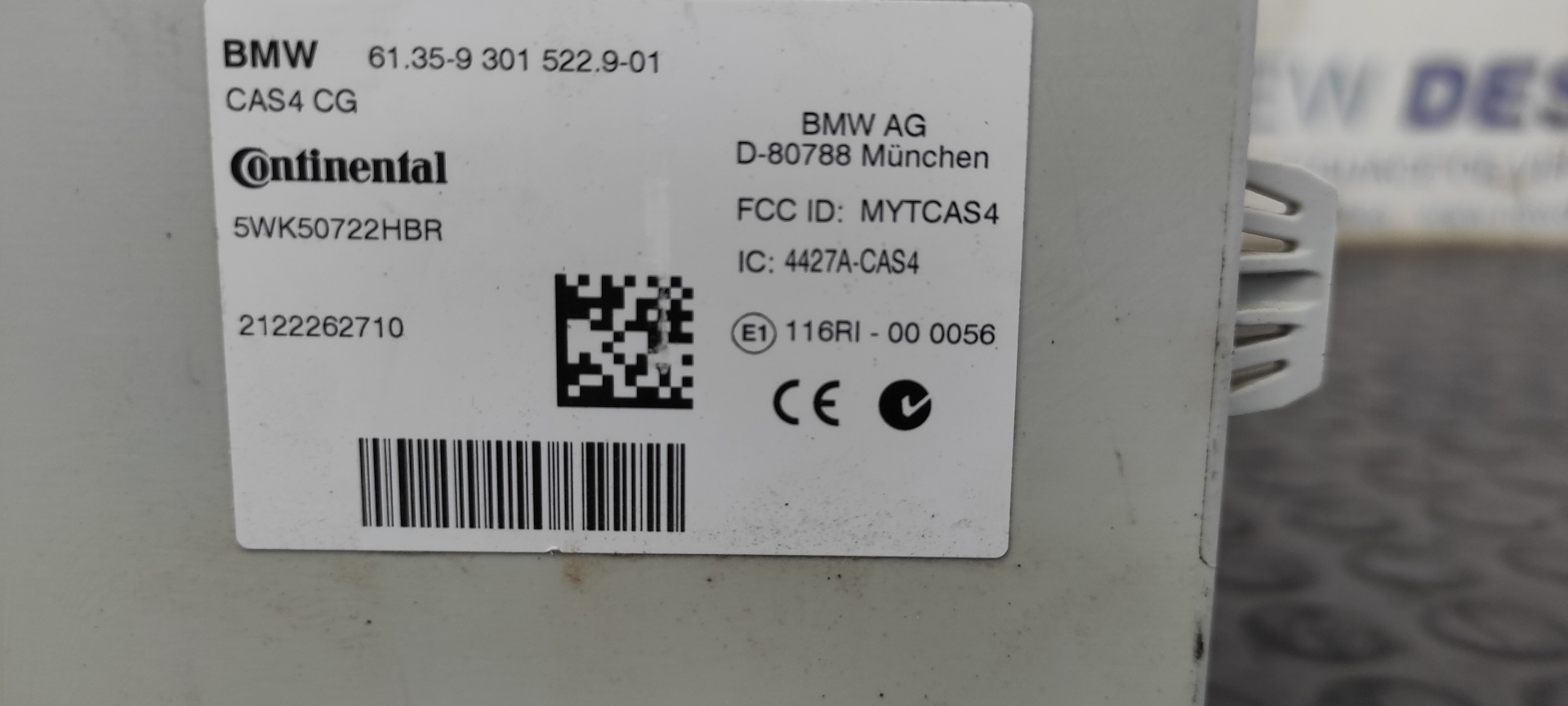 MODULO ELECTRONICO BMW X3 (F25) - vista 3