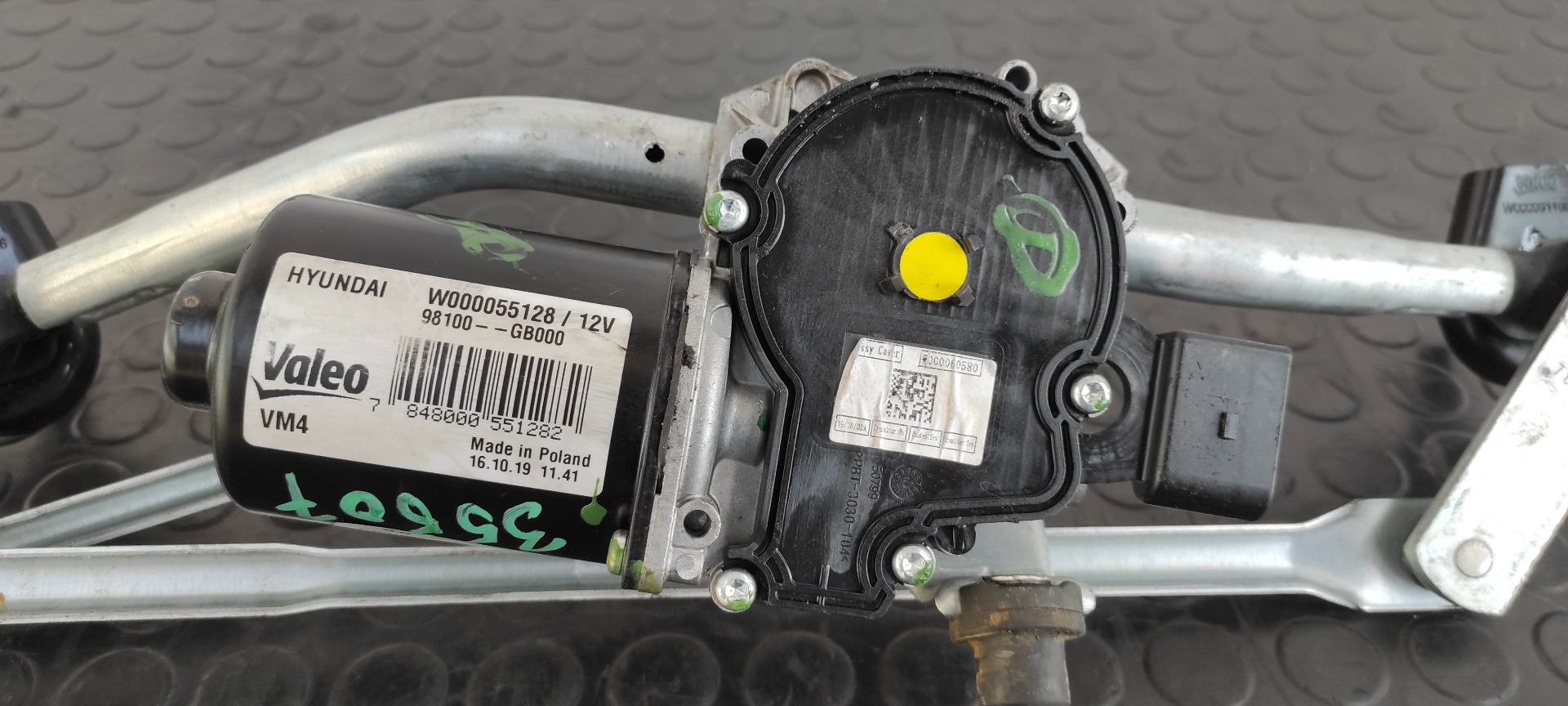 MOTOR LIMPIA DELANTERO HYUNDAI I20 ACTIVE - vista 5