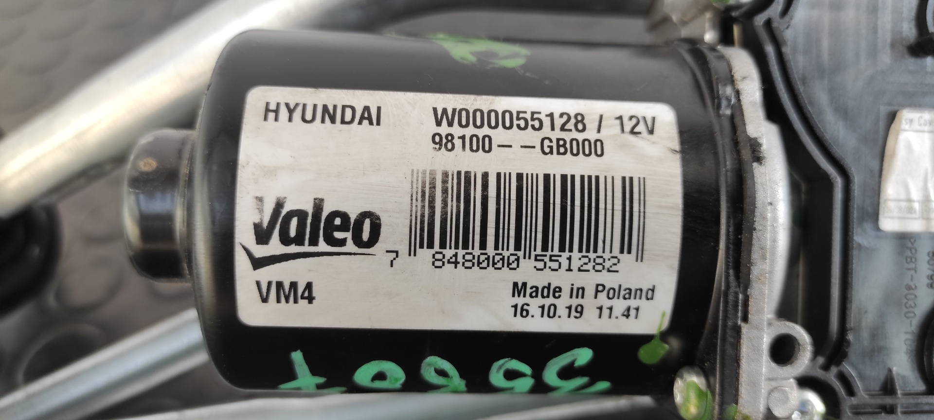 MOTOR LIMPIA DELANTERO HYUNDAI I20 ACTIVE - vista 10