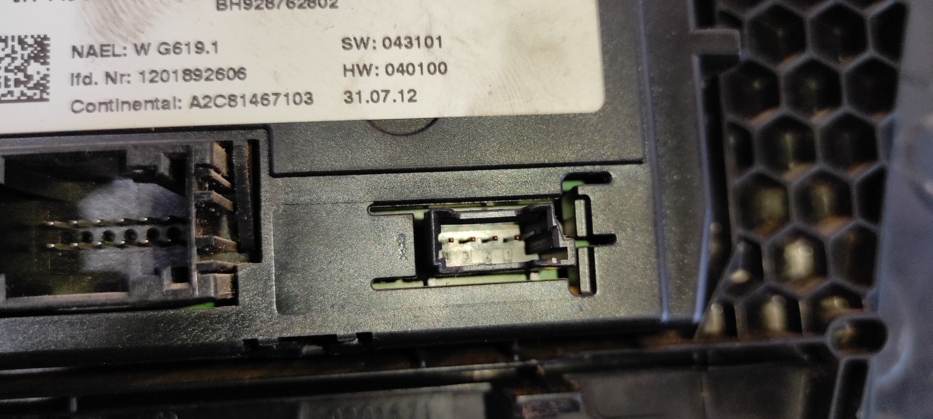 MANDO CLIMATIZADOR BMW X3 (F25) - vista 2