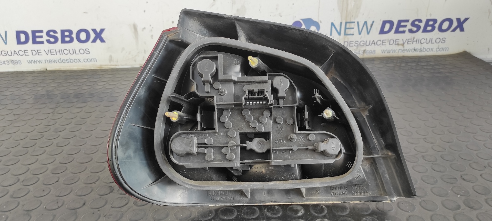 PILOTO TRASERO DERECHO RENAULT MEGANE I FASE 2 GANDTOUR (KA..) - vista 6