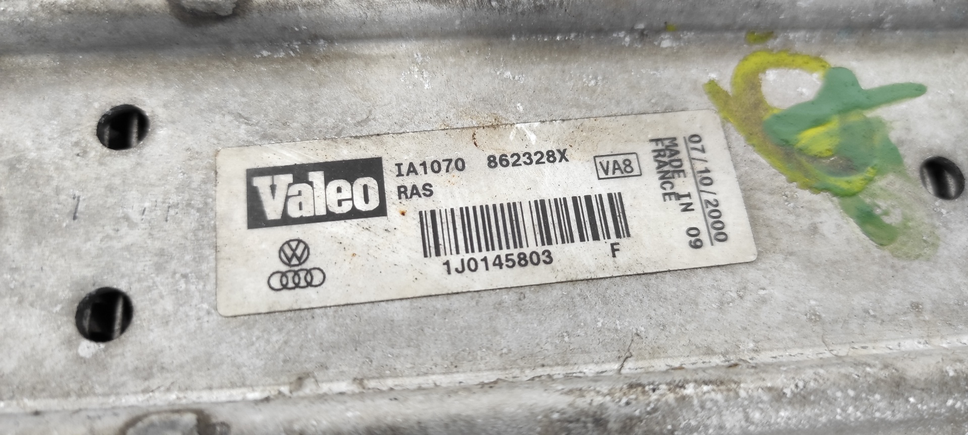 INTERCOOLER VOLKSWAGEN GOLF IV VARIANT (1J5) - vista 5