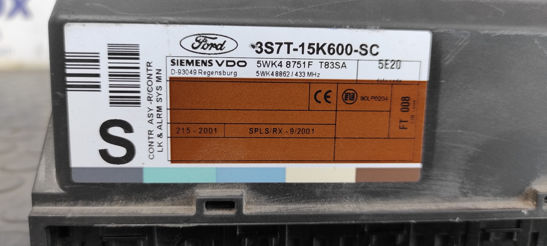 MODULO CONFORT FORD MONDEO BERLINA (GE) - vista 3