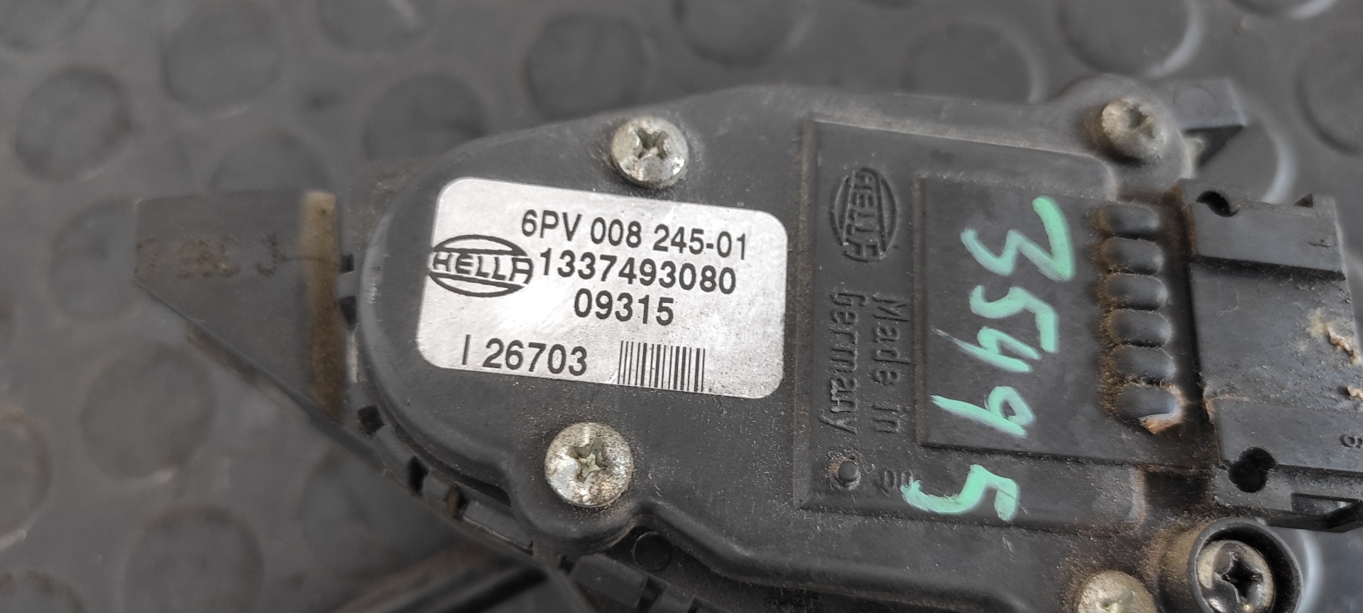 POTENCIOMETRO PEDAL CITROEN JUMPER CAJA ABIERTA (06.2006 =>) - vista 2