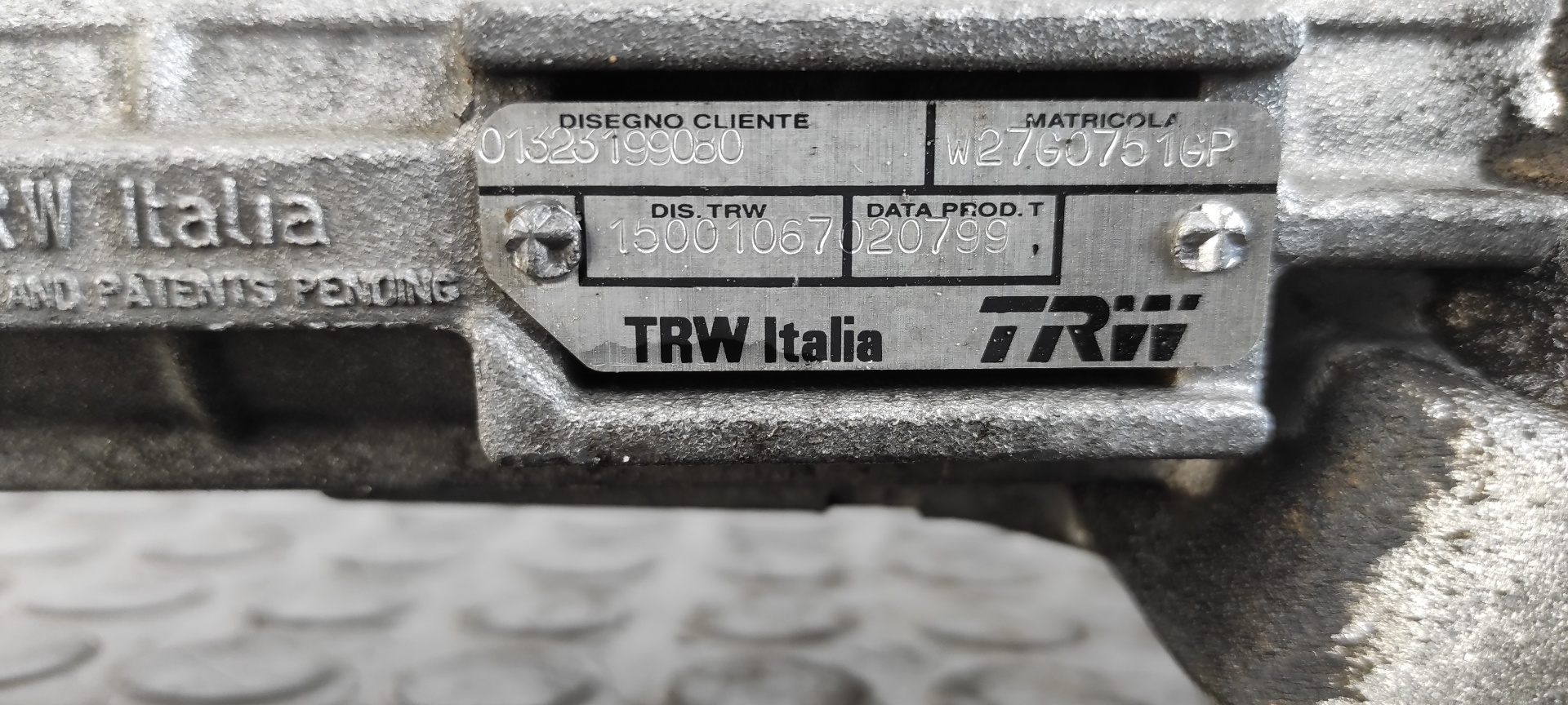 CREMALLERA DIRECCION FIAT DUCATO COMBI (DESDE 03.94) - vista 7