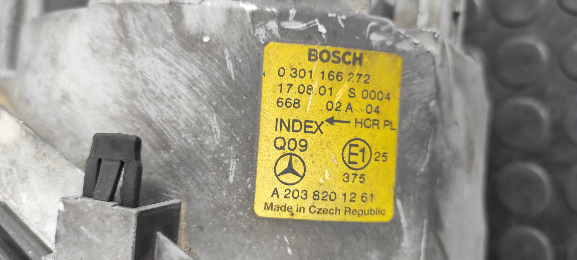 FARO DERECHO MERCEDES-BENZ CLASE C (W203) BERLINA - vista 6