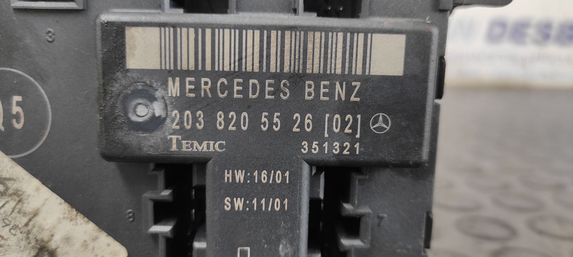 CENTRALITA CIERRE MERCEDES-BENZ CLASE C (W203) BERLINA - vista 6