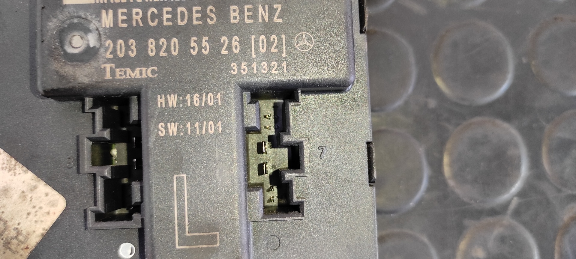 CENTRALITA CIERRE MERCEDES-BENZ CLASE C (W203) BERLINA - vista 7