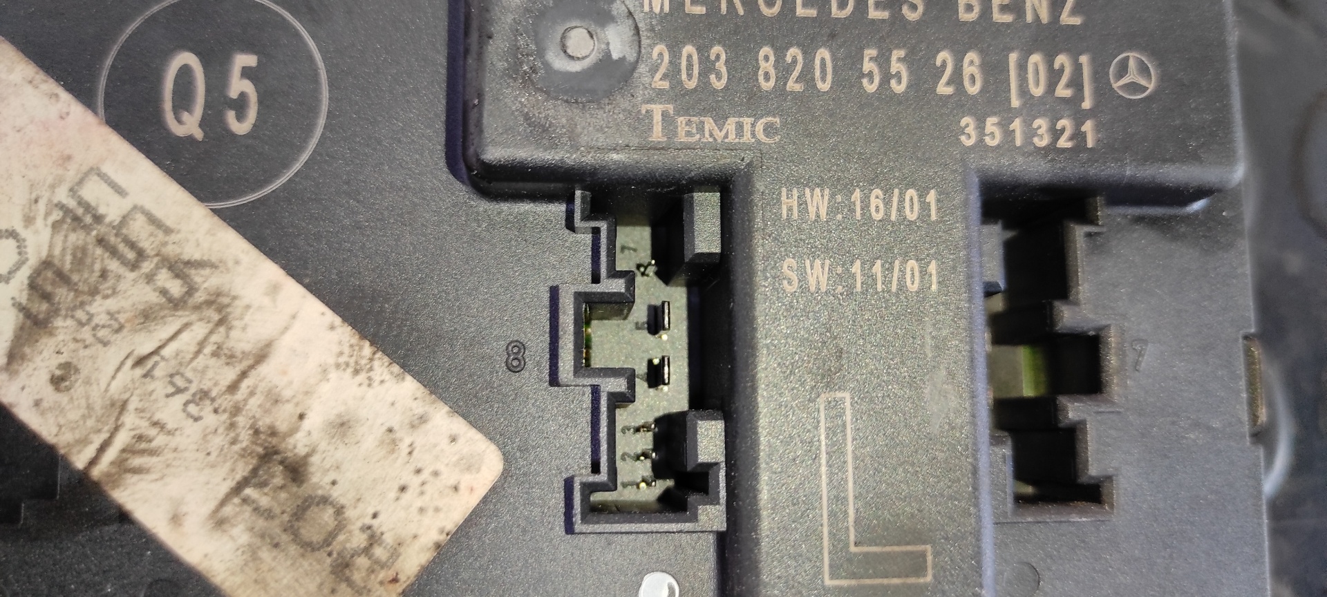 CENTRALITA CIERRE MERCEDES-BENZ CLASE C (W203) BERLINA - vista 2