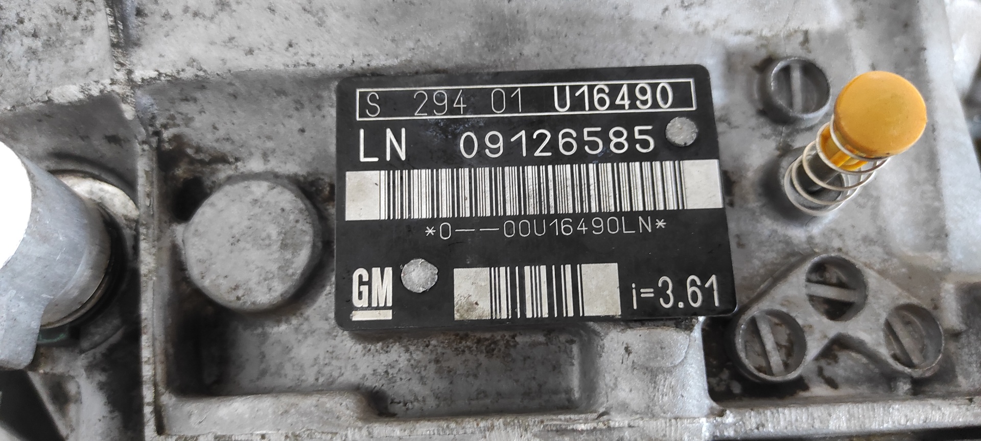 CAJA CAMBIOS OPEL VECTRA B BERLINA - vista 3