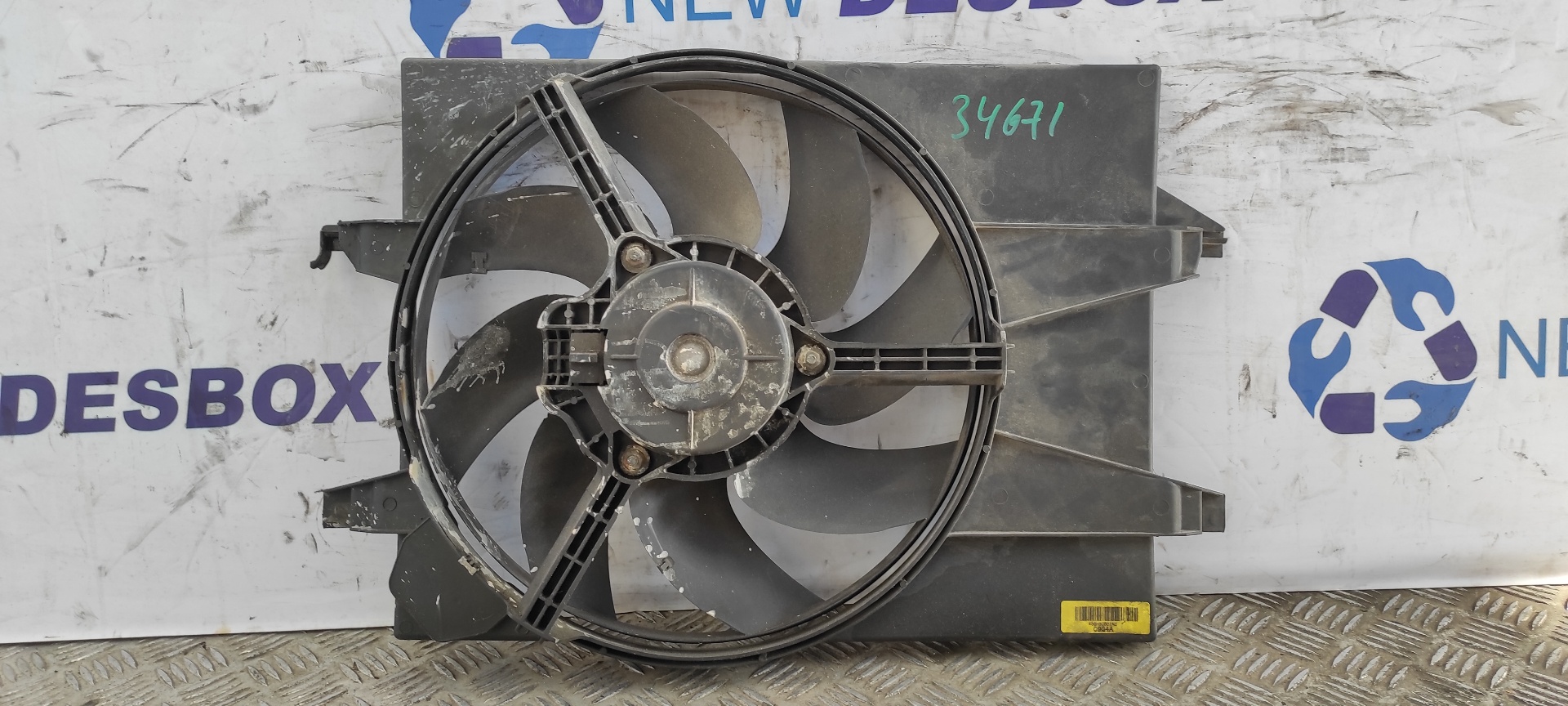 ELECTROVENTILADOR FORD FIESTA (CBK)