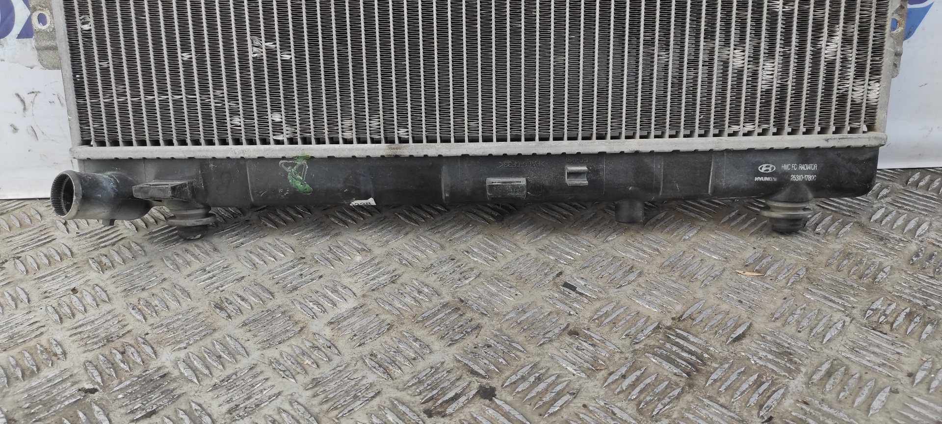 RADIADOR AGUA HYUNDAI MATRIX (FC) - vista 2