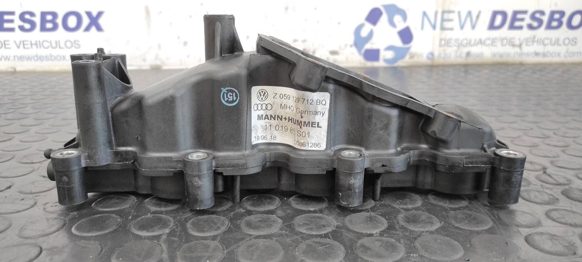 COLECTOR ADMISION AUDI Q7 (4L)