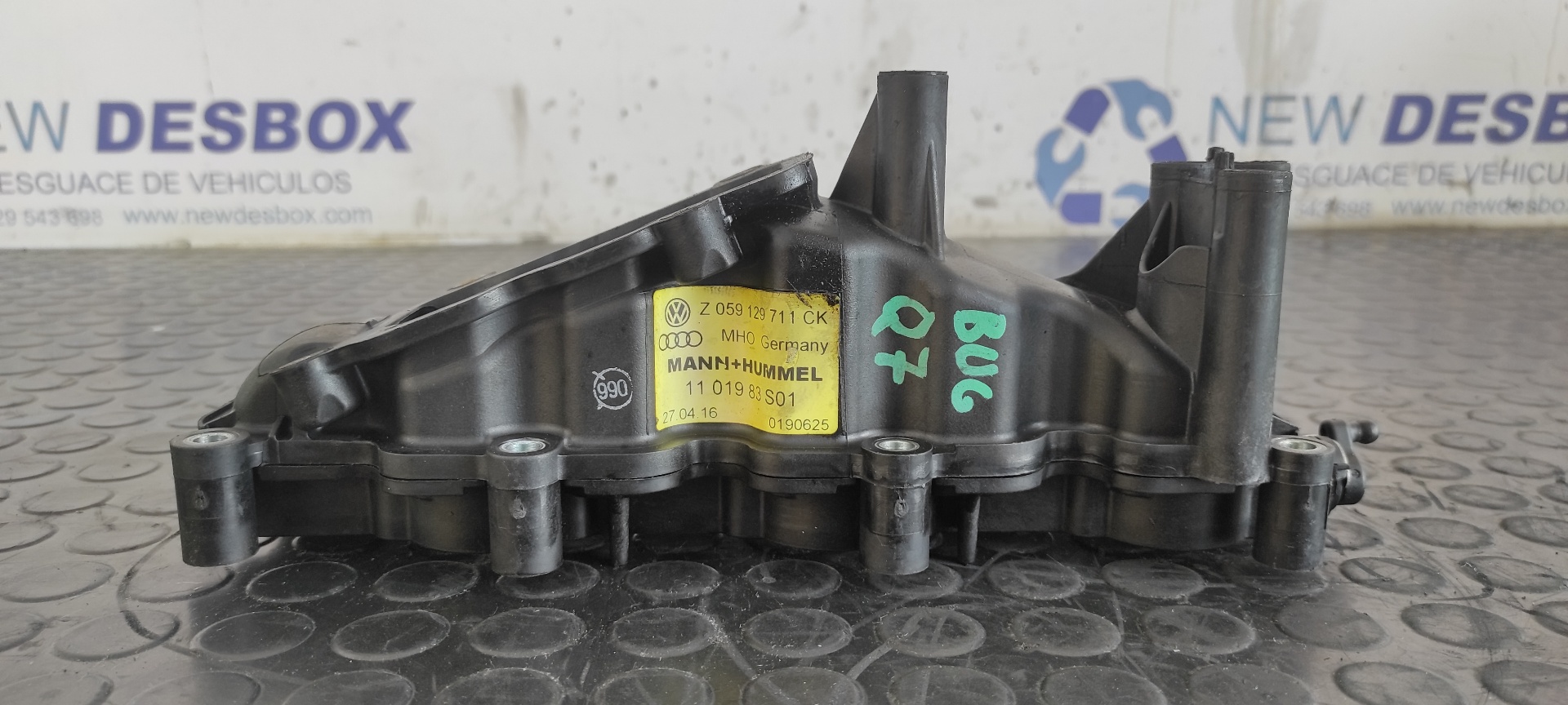 COLECTOR ADMISION AUDI Q7 (4L)