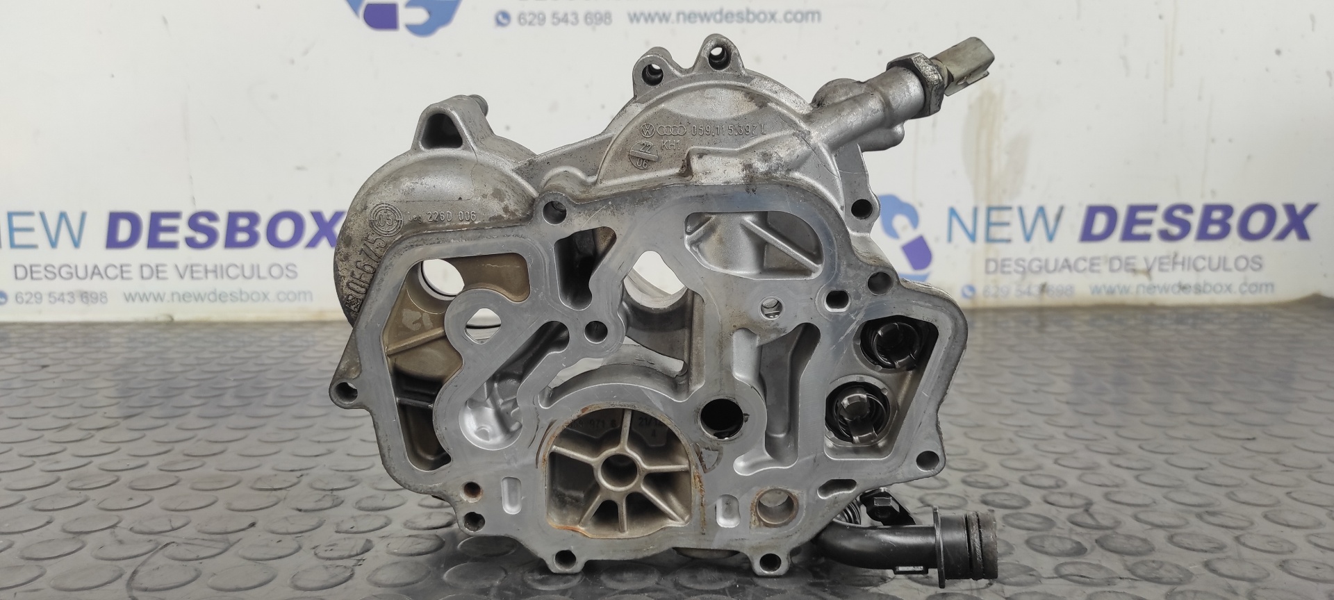 ENFRIADOR ACEITE MOTOR AUDI Q7 (4L) - vista 4