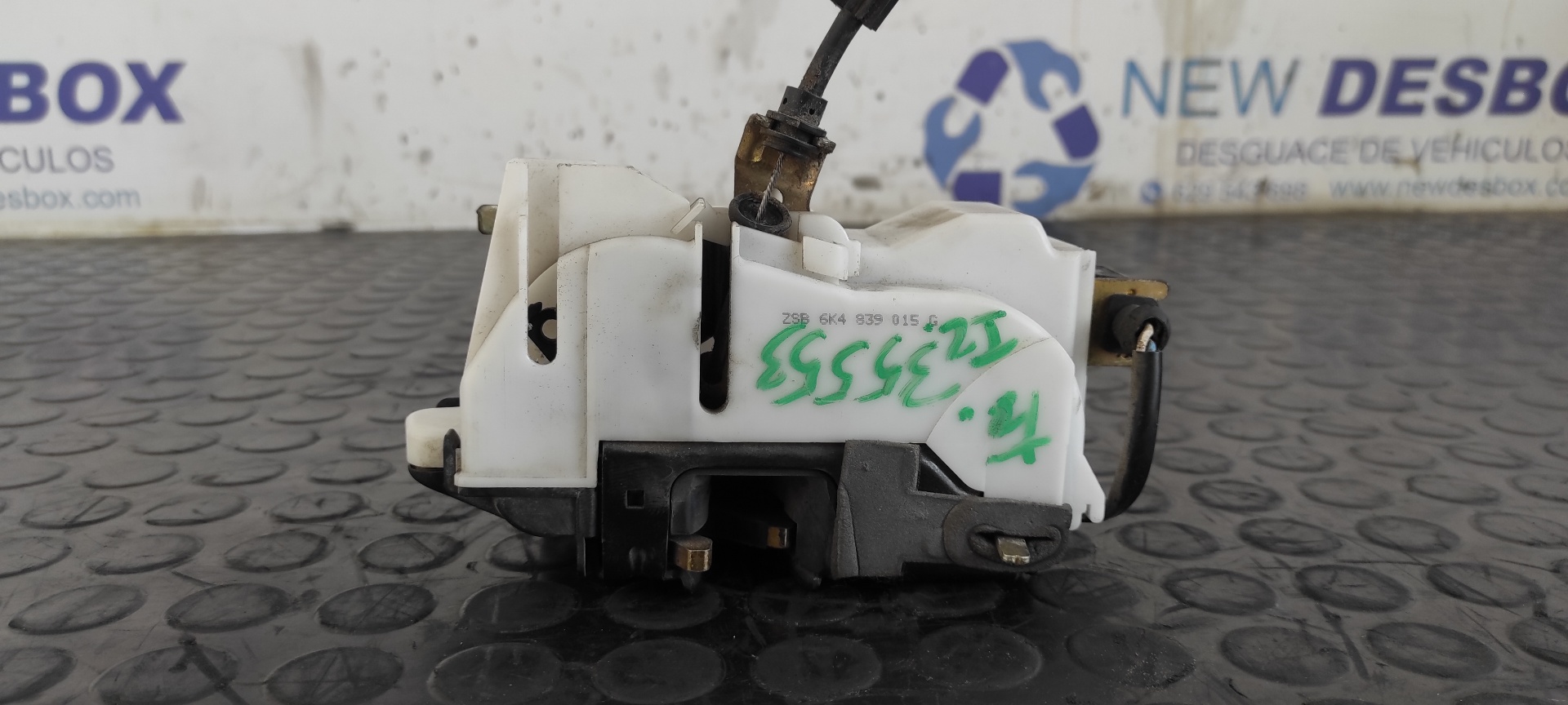 CERRADURA PUERTA TRASERA IZQUIERDA SEAT CORDOBA BERLINA (6K2) - vista 2