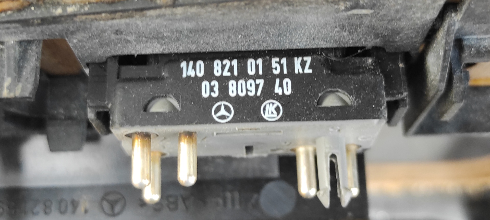 MANDO ELEVALUNAS DELANTERO IZQUIERDO MERCEDES-BENZ CLASE S (W140) BERLINA - vista 8