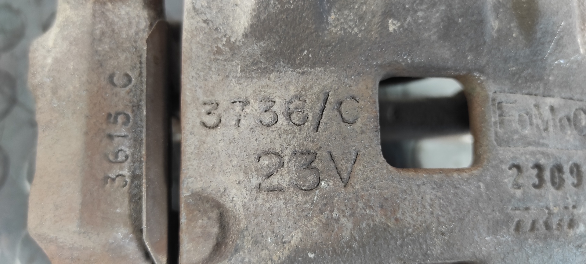 PINZA DE FRENO DELANTERA IZQUIERDA FORD FIESTA (CB1) - vista 5