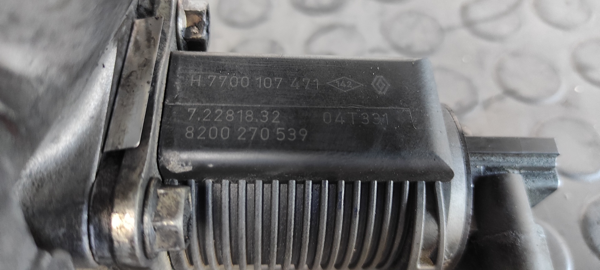 VALVULA EGR NISSAN PRIMASTAR (X83) - vista 2