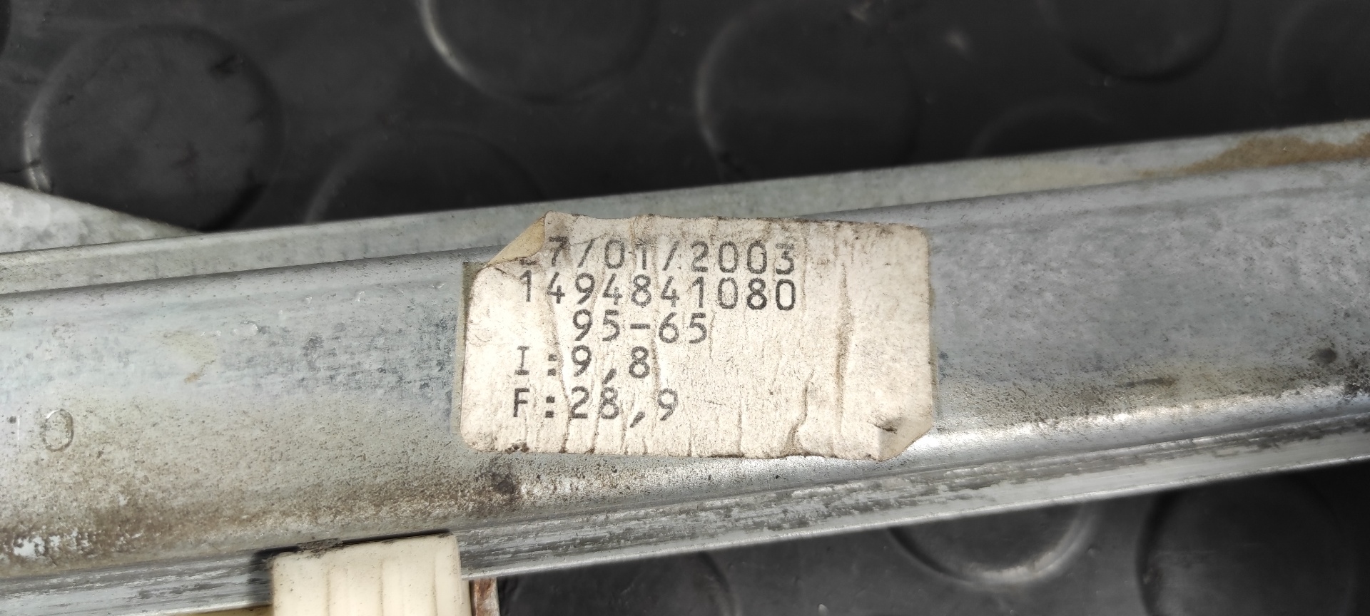 ELEVALUNAS TRASERO IZQUIERDO FIAT ULYSSE (179) - vista 3