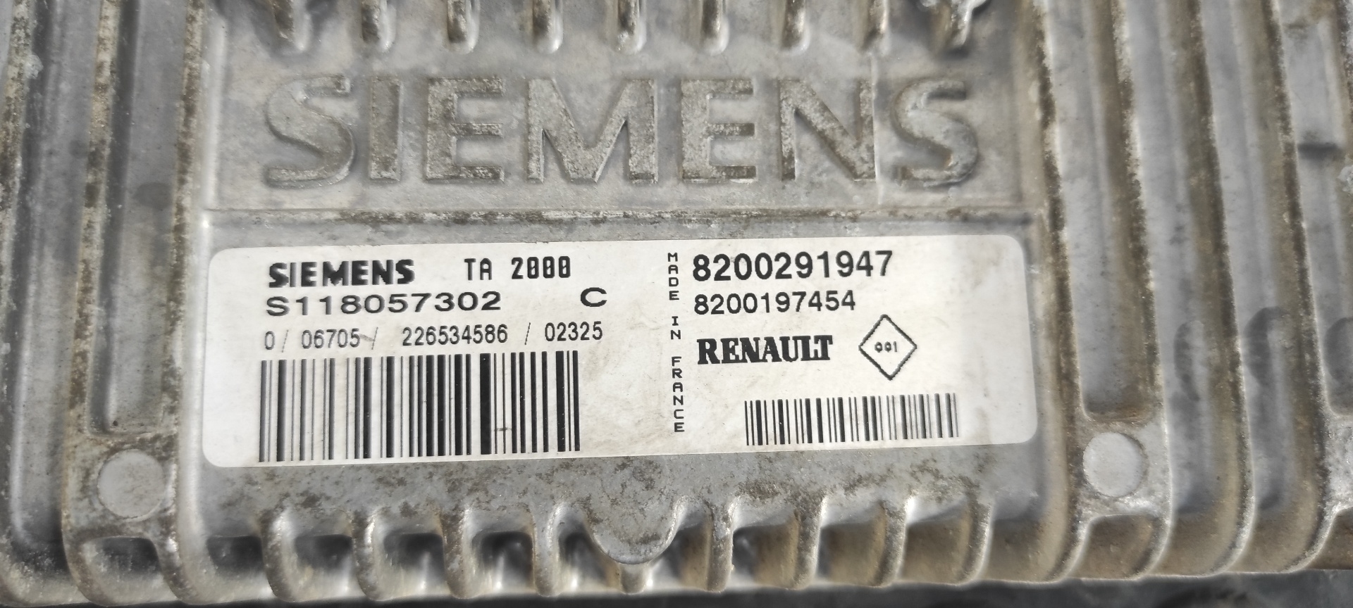 CENTRALITA CAMBIO AUTOMATICO RENAULT MEGANE II BERLINA 3P - vista 3