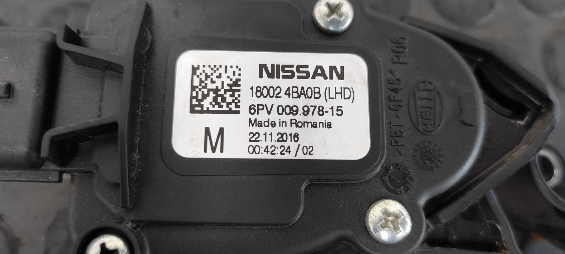 POTENCIOMETRO PEDAL NISSAN QASHQAI (J11) - vista 3