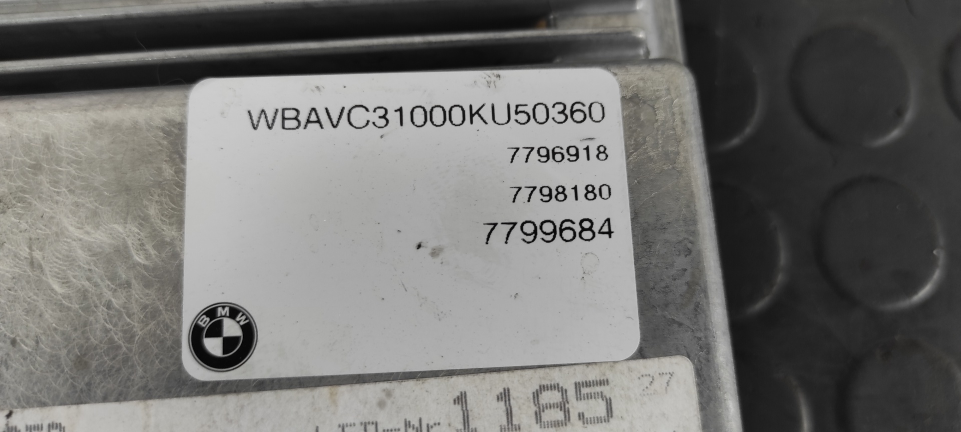 CENTRALITA MOTOR UCE BMW SERIE 3 BERLINA (E90) - vista 5