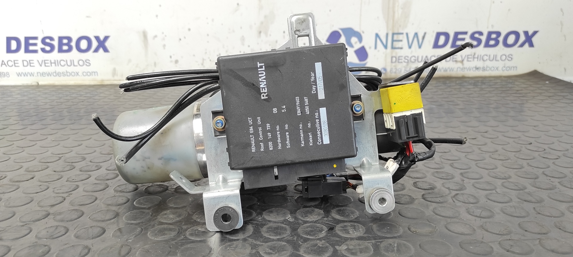 MOTOR TECHO ELECTRICO RENAULT MEGANE II COUPE/CABRIO - vista 6