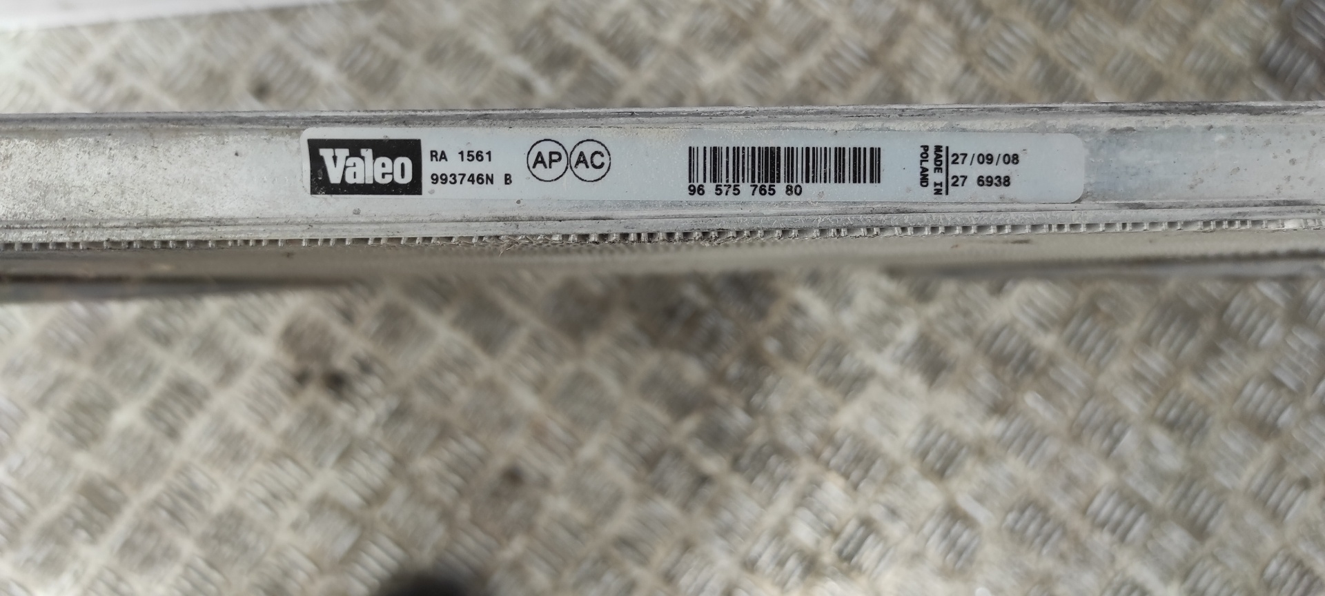 RADIADOR AGUA PEUGEOT 308 - vista 3