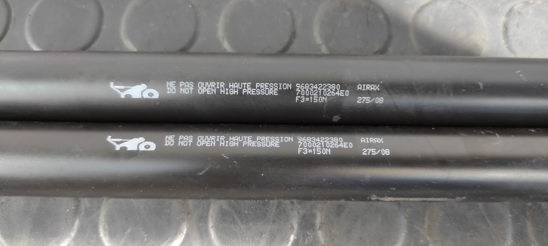 AMORTIGUADORES MALETERO / PORTON PEUGEOT 308 - vista 2