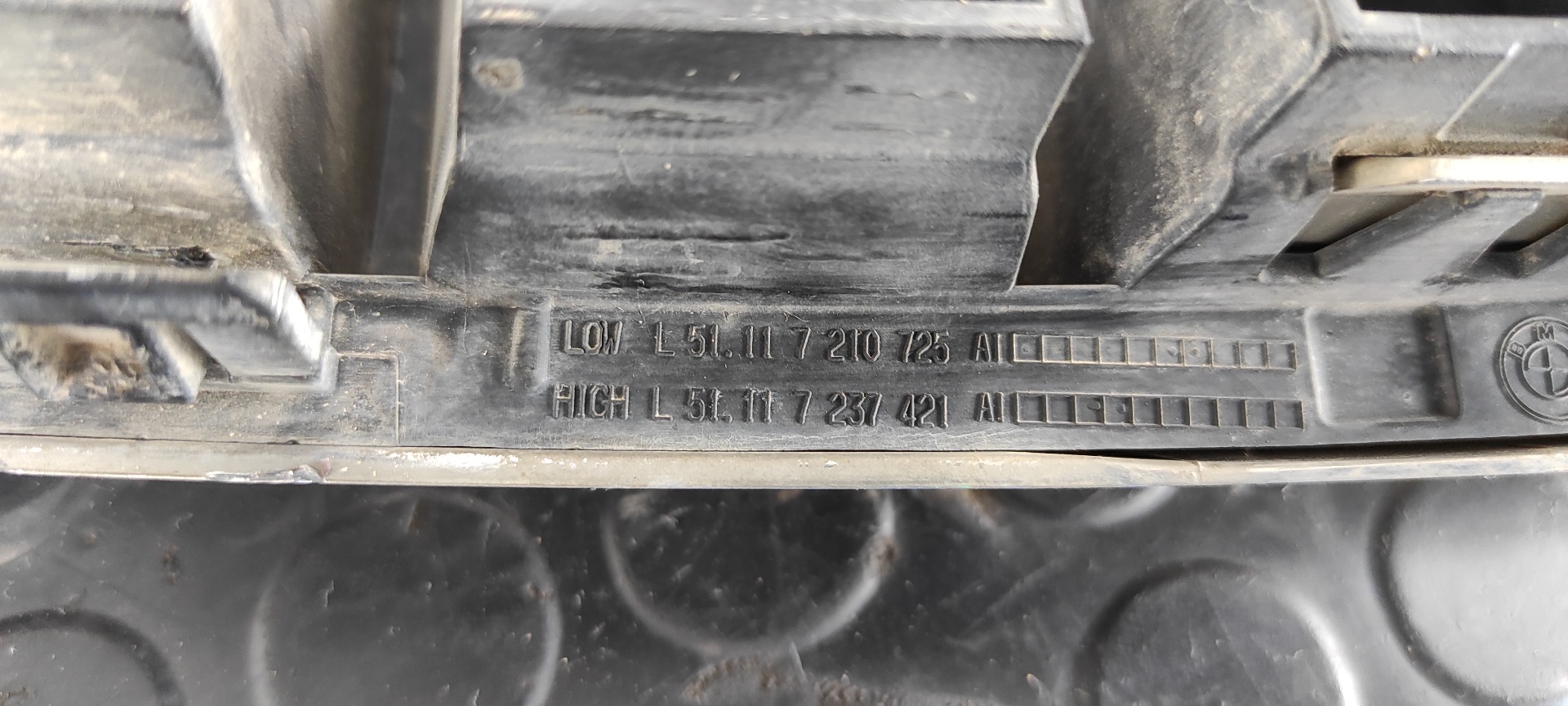 REJILLA DELANTERA BMW X3 (F25) - vista 4